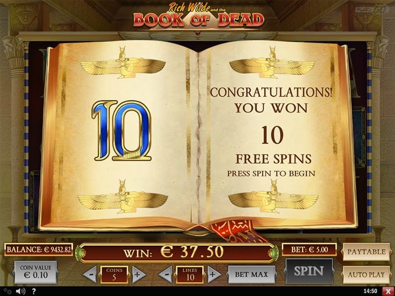 Play Book of Dead Slots - RTP 96.21% - Betfair™ Bingo